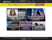Tablet Screenshot of dzoom.org.es